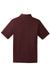 Sport-Tek T475 Mens Dry Zone Moisture Wicking Short Sleeve Polo Shirt Maroon Flat Back