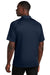 Sport-Tek T475 Mens Dry Zone Moisture Wicking Short Sleeve Polo Shirt True Navy Blue Model Back