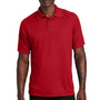 Sport-Tek Mens Dry Zone Moisture Wicking Short Sleeve Polo Shirt - True Red