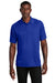 Sport-Tek T475 Mens Dry Zone Moisture Wicking Short Sleeve Polo Shirt True Royal Blue Model Front