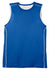 Sport-Tek T555 Mens Moisture Wicking Mesh Reversible Tank Top True Royal Blue Flat Front