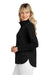 TravisMathew TM1LD001 Womens Coveside Full Zip Jacket Black Model Side