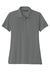 TravisMathew TM1LD005 Womens Sunnyvale Short Sleeve Polo Shirt Heather Dark Grey Flat Front