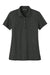 TravisMathew TM1LD005 Womens Sunnyvale Short Sleeve Polo Shirt Heather Black Flat Front