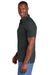 TravisMathew TM1MAA369 Mens Sunnyvale Short Sleeve Polo Shirt Heather Black Model Side