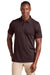 TravisMathew TM1MAA369 Mens Sunnyvale Short Sleeve Polo Shirt Heather Oxblood Model Front