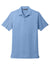 TravisMathew TM1MAA369 Mens Sunnyvale Short Sleeve Polo Shirt Heather Strong Blue Flat Front