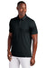 TravisMathew TM1MAA370 Mens Cabana Short Sleeve Polo Shirt Black Model Front