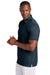 TravisMathew TM1MAA370 Mens Cabana Short Sleeve Polo Shirt Night Blue Model Side