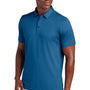 TravisMathew Mens Cabana Wrinkle Resistant Short Sleeve Polo Shirt - Classic Blue - New