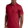 TravisMathew Mens Cabana Wrinkle Resistant Short Sleeve Polo Shirt - Crimson Red - New