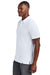 TravisMathew TM1MAA370 Mens Cabana Short Sleeve Polo Shirt White Model Side