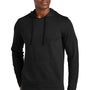 TravisMathew Mens Coveside Wrinkle Resistant Hooded Sweatshirt Hoodie w/ Pouch Pocket - Black - New