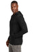 TravisMathew TM1MZ337 Mens Coveside Hooded Sweatshirt Hoodie Black Model Side