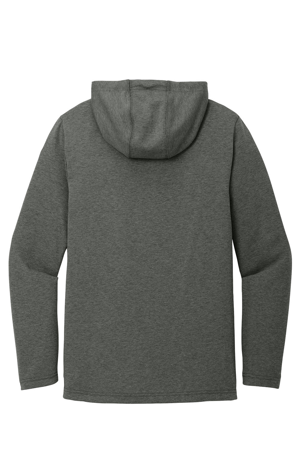 TravisMathew TM1MZ337 Mens Coveside Hooded Sweatshirt Hoodie Heather Dark Grey Flat Back