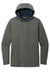 TravisMathew TM1MZ337 Mens Coveside Hooded Sweatshirt Hoodie Heather Dark Grey Flat Front