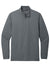 TravisMathew TM1MZ339 Mens Coveside 1/4 Zip Sweatshirt Heather Dark Grey Flat Front