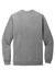 TravisMathew TM1MZ342 Mens Long Weekend Crewneck Sweatshirt Heather Light Grey Flat Back