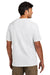 Volunteer Knitwear VL100P Mens USA Made All American Short Sleeve Crewneck T-Shirt w/ Pocket White Model Back