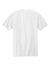 Volunteer Knitwear VL100 Mens USA Made All American Short Sleeve Crewneck T-Shirt White Flat Back