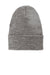 Volunteer Knitwear VL10 Mens USA Made Chore Beanie Heather Light Grey Flat Front