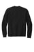 Volunteer Knitwear VL130 Mens USA Made Chore Fleece Crewneck Sweatshirt Deep Black Flat Back