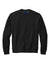 Volunteer Knitwear VL130 Mens USA Made Chore Fleece Crewneck Sweatshirt Deep Black Flat Front