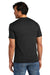 Volunteer Knitwear VL40 Mens USA Made Short Sleeve Crewneck T-Shirt Black Model Back