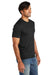 Volunteer Knitwear VL40 Mens USA Made Short Sleeve Crewneck T-Shirt Black Model Side