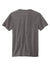 Volunteer Knitwear VL40 Mens USA Made Short Sleeve Crewneck T-Shirt Heather Steel Grey Flat Back