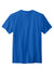 Volunteer Knitwear VL45 Mens USA Made Daily Short Sleeve Crewneck T-Shirt True Royal Blue Flat Back