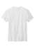 Volunteer Knitwear VL45 Mens USA Made Daily Short Sleeve Crewneck T-Shirt White Flat Back