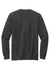 Volunteer Knitwear VL60LS Mens USA Made Chore Long Sleeve Crewneck T-Shirt Steel Grey Flat Back