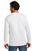 Volunteer Knitwear VL60LS Mens USA Made Chore Long Sleeve Crewneck T-Shirt White Model Back