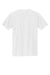 Volunteer Knitwear VL60 Mens USA Made Chore Short Sleeve Crewneck T-Shirt White Flat Back