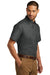 Port Authority W101 Mens Carefree Stain Resistant Short Sleeve Button Down Shirt w/ Pocket Graphite Grey Model 3q