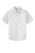 Port Authority W809 Mens SuperPro Wrinkle Resistant React Short Sleeve Button Down Shirt w/ Pocket White Flat Front