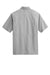 Port Authority W961 Mens Daybreak Moisture Wicking Short Sleeve Button Down Shirt w/ Double Pockets Gusty Grey Flat Back