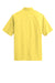 Port Authority W961 Mens Daybreak Moisture Wicking Short Sleeve Button Down Shirt w/ Double Pockets Yellow Flat Back