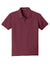 Port Authority Y100 Youth Core Classic Short Sleeve Polo Shirt Burgundy Flat Front