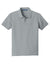 Port Authority Y100 Youth Core Classic Short Sleeve Polo Shirt Gusty Grey Flat Front