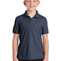 Port Authority Youth Core Classic Short Sleeve Polo Shirt - River Navy Blue