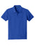 Port Authority Y100 Youth Core Classic Short Sleeve Polo Shirt True Royal Blue Flat Front