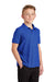 Port Authority Y100 Youth Core Classic Short Sleeve Polo Shirt True Royal Blue Model 3q