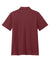 Port Authority Y110 Youth Dry Zone Moisture Wicking Short Sleeve Polo Shirt Burgundy Flat Back