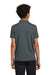 Port Authority Y110 Youth Dry Zone Moisture Wicking Short Sleeve Polo Shirt Graphite Grey Model Back