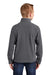 Port Authority Y217 Youth Full Zip Fleece Jacket Iron Grey Model Back