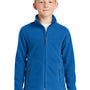 Port Authority Youth Full Zip Fleece Jacket - True Royal Blue