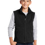 Port Authority Youth Full Zip Fleece Vest - Black