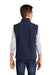 Port Authority Y219 Youth Full Zip Fleece Vest True Navy Blue Model Back